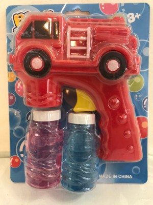 Игрушка Мыльные пузыри (Пожарная Машина) в блистере 23х18х5,5 см.