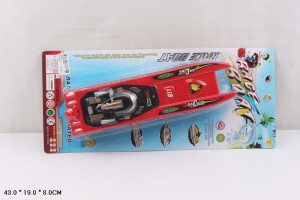 Игрушка Катер 34 см на батарейках в блистере 43х19х8  см