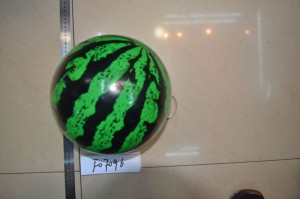 Детский Мяч резиновый надувной 23 см с изображением Арбуза