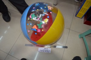 Игрушка Мяч  надувной 35 см из ПВХ-пленки