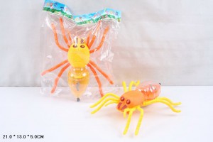 Игрушка Паук Заводной 21х13х5 см светящийся в пакете