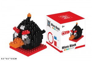 Детский Конструктор Микро в коробке 6.5х6,5х6,5 см 130 деталей