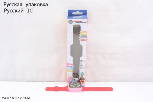 Детские Часы на батарейках, русская озвучка в коробке 24х6 см