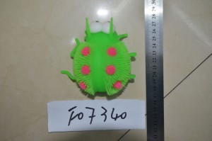 Игрушка антистресс ежик  Божья коровка 10х6 см без подсветки