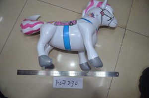 Игрушка Лошадь надувная из ПВХ пленки размер  50х30х18 см