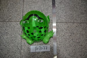 Игрушка Лягушка надувная из ПВХ пленки размер 25х18х13 см