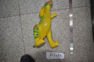 Игрушка Надувной Динозавр из ПВХ пленки размер 40х15х15 см