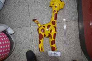 Игрушка Надувной Жираф из ПВХ пленки размер 70х37х15 см