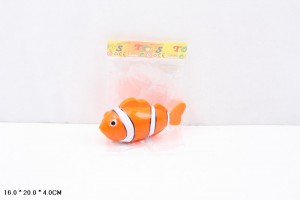 Игрушка Рыба заводная 16х7 см для игр в воде в  пакете