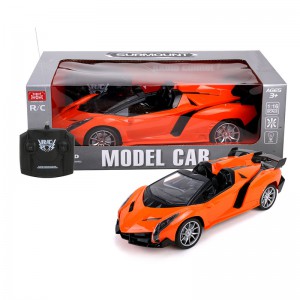 Игрушка Машина 27х12х9 см на радиоуправлении в коробке 34х15х12 см