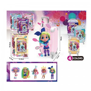 Игрушка Кукла в Чемодане 19х11х5.8 см в  коробке