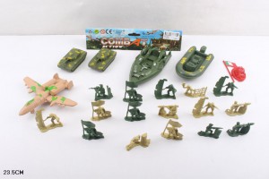Игрушечный набор Армия в пакете 23х25  см