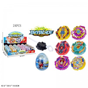 Игрушка Заводной Волчок   в яйце 9х7 см