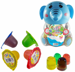 Десерт желейный "Канди клаб" ассорти (с изображением слона) 13 гр. 1/100шт/6 бл.